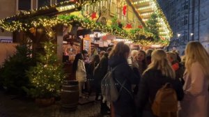 Bremen, Germany, Christmas market walking tour 4K - Beautiful Christmas Market