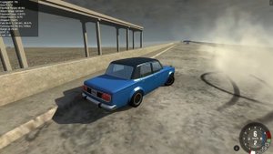 Погоня ПО ПЛОХИМ ДОРОГАМ - BeamNg Drive