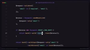 ? Laravel - Сброс пароля