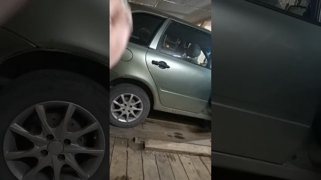Калина 1 снятие бензобака Замена крепления бака