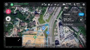 2D и 3D карта, ортофотоплан с квадрокоптера DJI и DroneDeploy