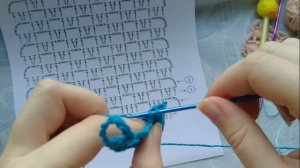 ?Интересная сетка крючком? Подойдет для многих изделий?(объяснение+СХЕМА)