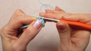 Урок : Воздушная петля; Столбик без накида; Соединительный столбик; Кольцо амигуруми