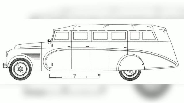 Автобус зис 8 чертежи