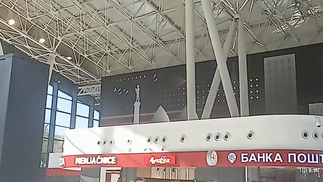 Београд Центар. Открыли новое здание железнодорожного вокзала.