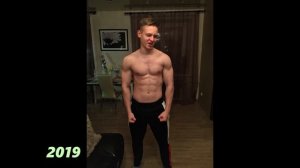 Трансформация тела за 4 года тренировок! Такое возможно?