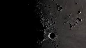 Moon - Close Up View - Real Sound. HD