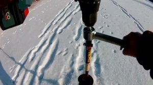 Шуруповерт Alteco CID2013 и шнек Nero 130