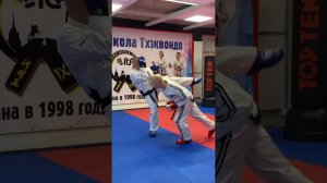 Вход с руки #taekwondoitf #tkditf #pitertkdschool