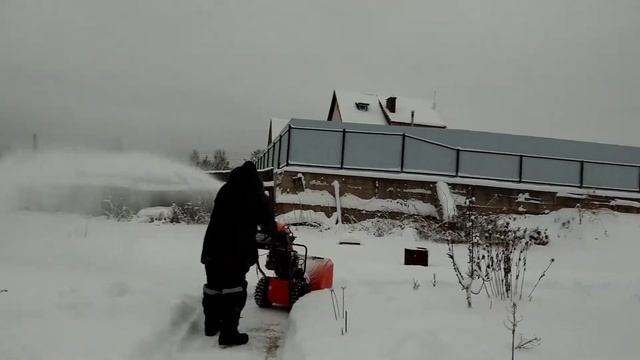 Хускварна. Снегоуборщик Husqvarna