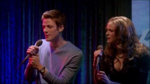 How Grant Gustin's singing career went lower and lower