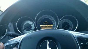 Mercedes Benz C & E Class. Reset Service Indicator Notification