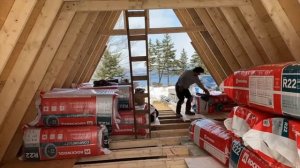 Строительство А-образного дома