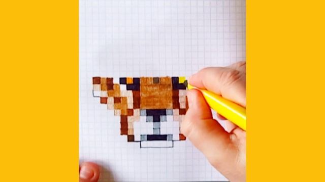 Как нарисовать леопарда по клеточкам смотреть онлайн