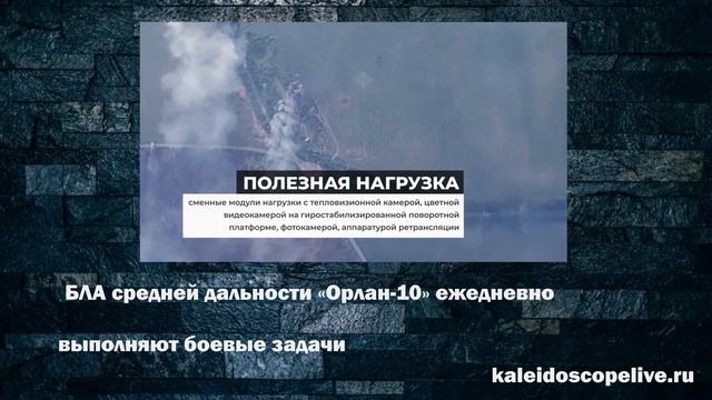 БЛА средней дальности «Орлан-10» ежедневно выполняют боевые задачи