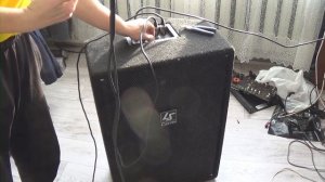 Несложный ремонт акустики Carvin LS1502A