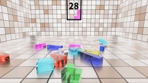 Tetris Block Frame - Softbody Tetris with I Frame 6