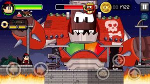 Финальный босс игры Dan the man. Первая стадия