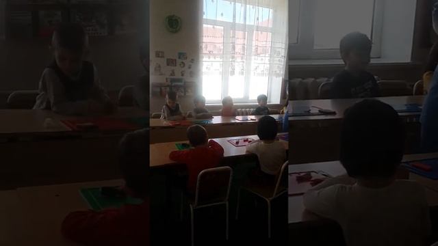 Занятие Лепка группа "Мишутка" №112 г. Грозный смотреть онлайн