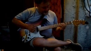 Джими, Джими, ача, ача...на не подключенных гитарах!