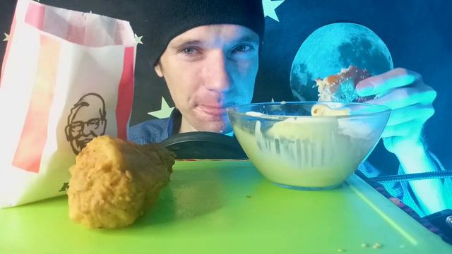 АСМР ЕДА  КФС ТОЛЬКО ЛУЧШЕ | МУКБАНГ ИТИНГ | ASMR FOOD MUKBAN | NO TALKING 먹방 смотреть онлайн