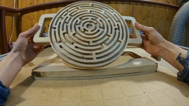 Игра лабиринт из дерева от А до Я. Простая работа на ЧПУ которая понравится детям. Wooden maze game