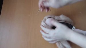 Как сделать прическу из шерсти для валяния