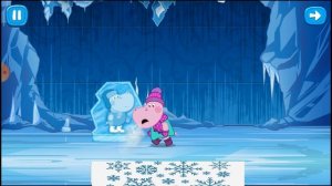 Играем в сказки с Гиппо Снежная королева. Часть 2. The Snow Queen and Hippo. Part 2