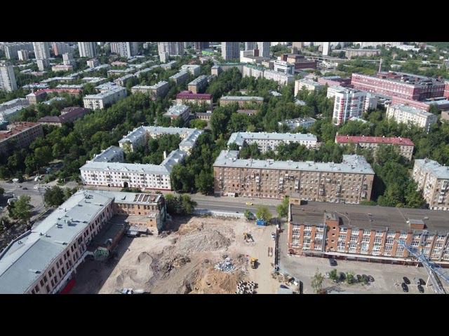 Снесенные "Останкинский молочный комбинат" и "Останкинский завод напитков"