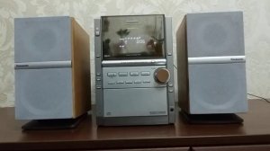 Panasonic SA-PM18 5 Disc CD Changer Cassette Player Hi-Fi Stereo System