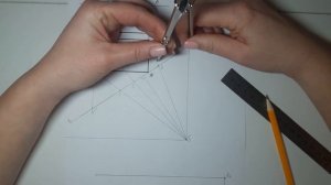 Построение перспективы с одной точкой схода. Упражнение1