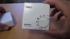 Обзор терморегулятора Eberle RTR-E 3563