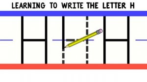 Write the Letter H