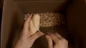 Фигурки из дерева. Вырезаю фигурку старца. Процесс по шагам. (12 минут)