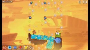 Cut the Rope 2 - Level 57 (3 stars, 54 fruits, 3 stars + don't use air cushions)