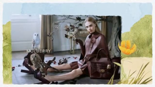 Кара Делевинь для Mulberry