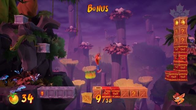 Crash Bandicoot 4: NEW Dino Dash Gameplay [100%] смотреть онлайн