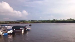 Мой первый гибрид. Лодочный мотор с двигателем от газонокосилки. Часть 1