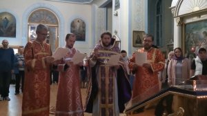 Светилен Воздвижения Креста Господня.