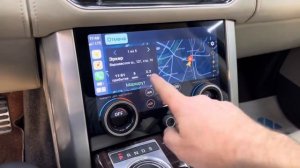 Сенсорная панель климата для Range Rover L405 2013-2017 в стиле рестайлинг с функцией Carplay