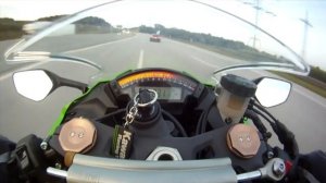 Кавасаки vs Ауди (часть1) гонка на 300 км/ч