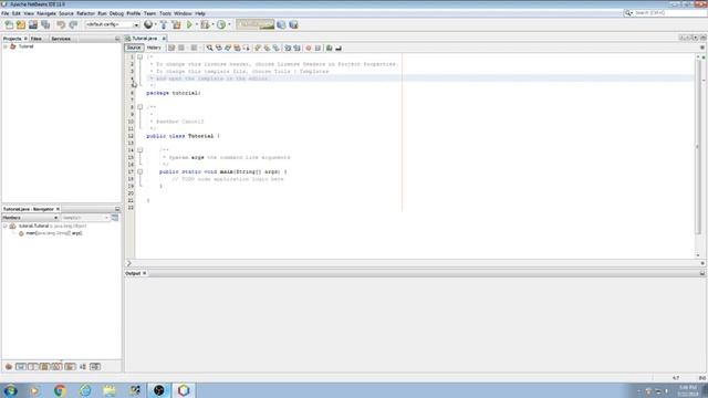 Novice Java Tutorial with Apache NetBeans 11.0: 1 Very First Program: Welcome! смотреть онлайн