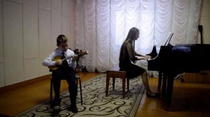 Чижов Егор. Рус. нар. песня, обр. О.Моисеевой  "Ах вы сени, мои сени"