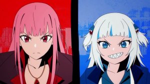 「 Devil Eyes - ZODIVK Song EDIT」    「Q」- Calliope Mori x Gawr Gura.