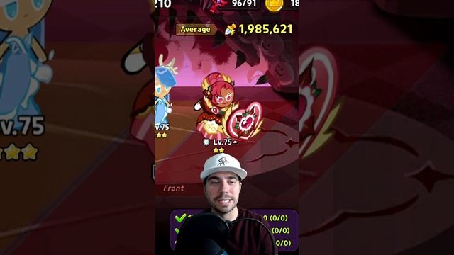 FAIL USER ERROR | JELLY WYRM TRAY 210 | Tower of Sweet Chaos | Cookie Run Kingdom | #shorts | #shor