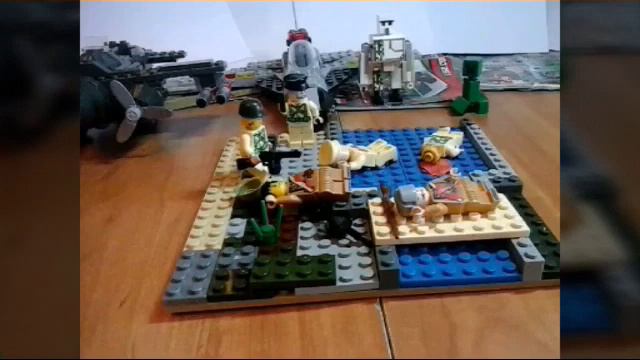 лего самоделка . На тему WW2. (ПОЛЕ БОЯ ) . (28#) смотреть онлайн