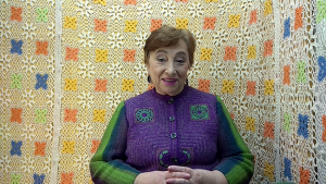 Квадратики для костюма "Африка". Мастер-класс по вязанию крючком от О. С. Литвиной.