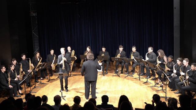 Danzón 6 Arturo Márquez Carl-Emmanuel Fisbach Mallorca Saxophone Orchestra conducted by Henrie Adam смотреть онлайн