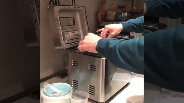Белый хлеб по рецепту в хлебопечке GARLYN Home BR-1000