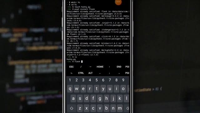 How to install flask in Android device | How to use Flask Framework in Termux | Flask